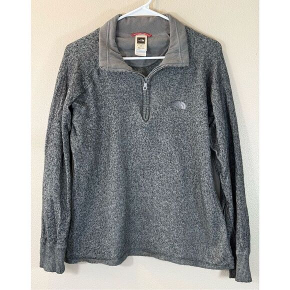 The North Face Mt Tam Wool Blend Quarter Zip Up Pullover Sweater Men’s Large - Picture 1 of 10